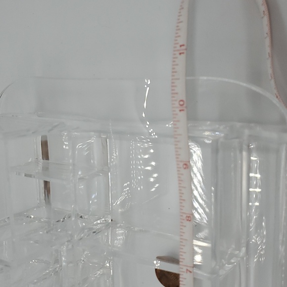 Caboodles clear acrylic makeup jewelry organizer compartment tray - Picture 2 of 2